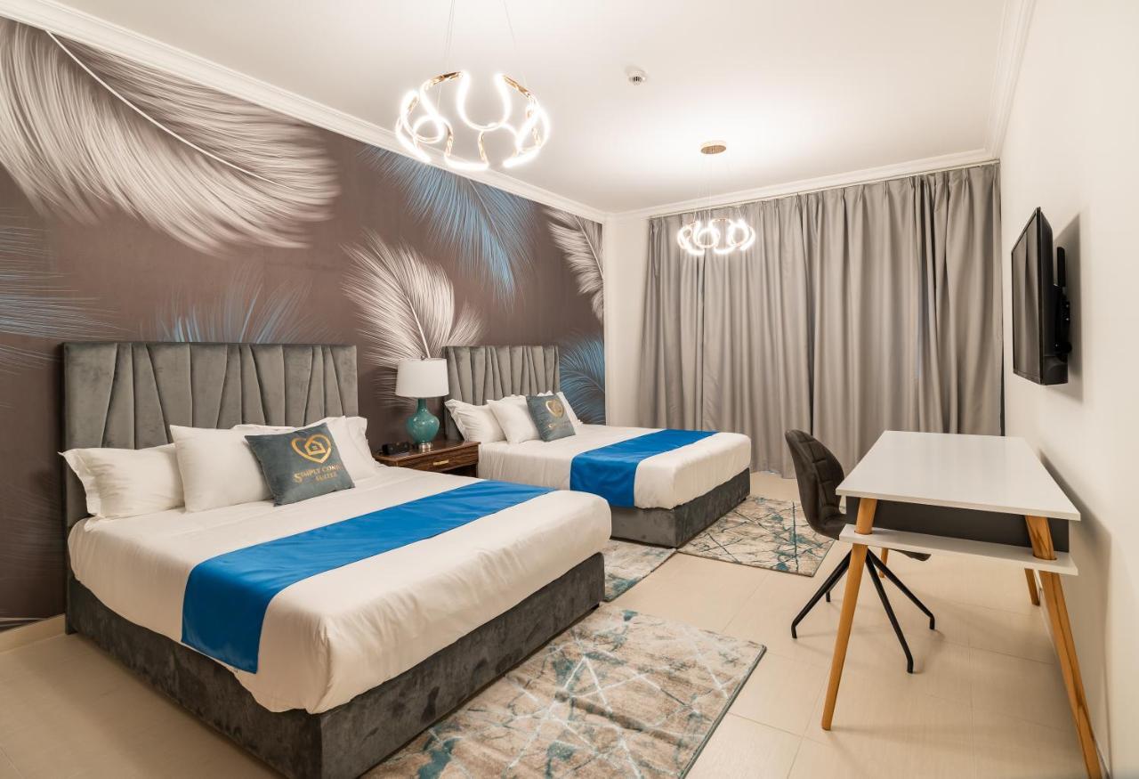 Simply Comfort In Sarai Palm Jumeirah Dubai Exteriör bild