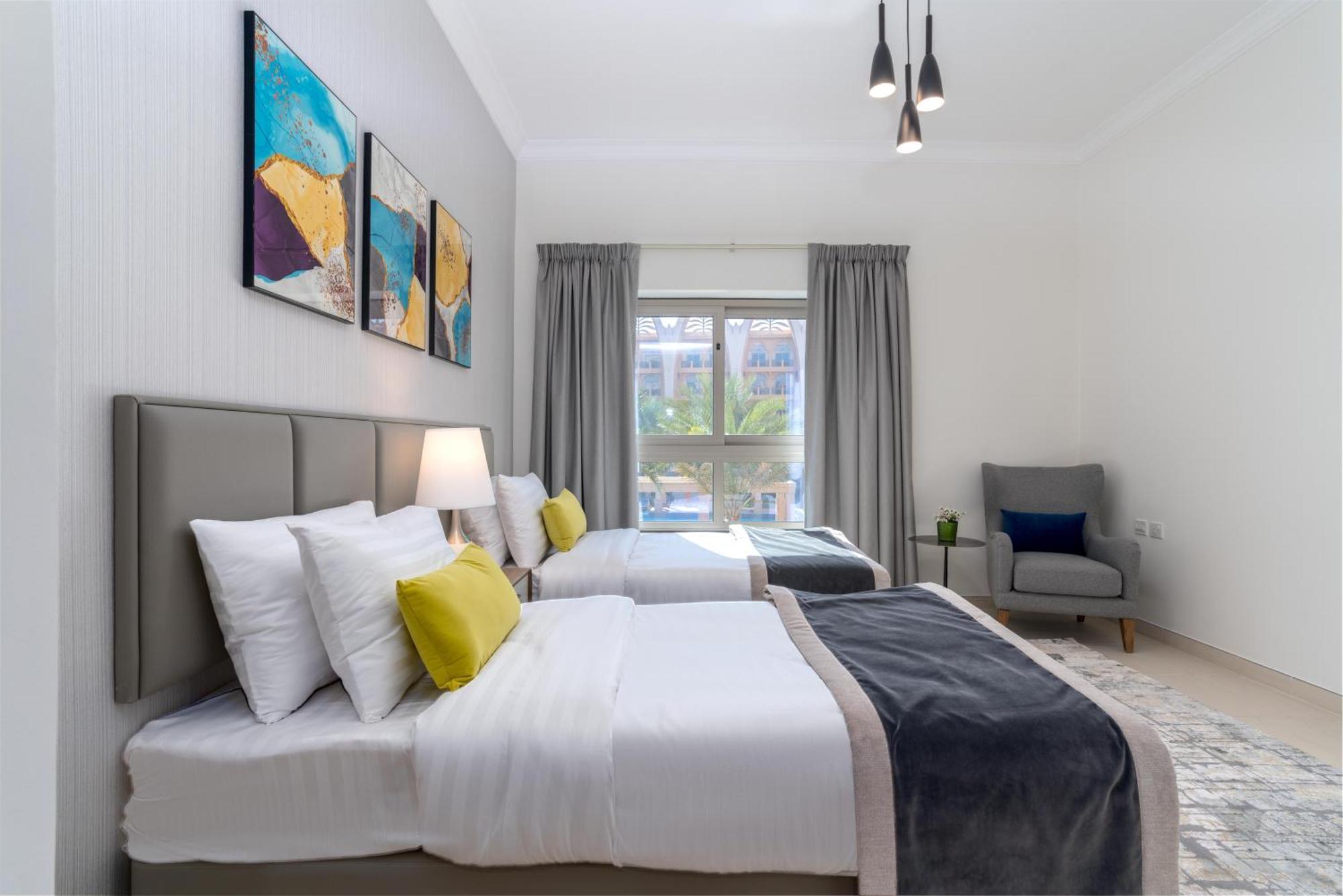 Simply Comfort In Sarai Palm Jumeirah Dubai Exteriör bild