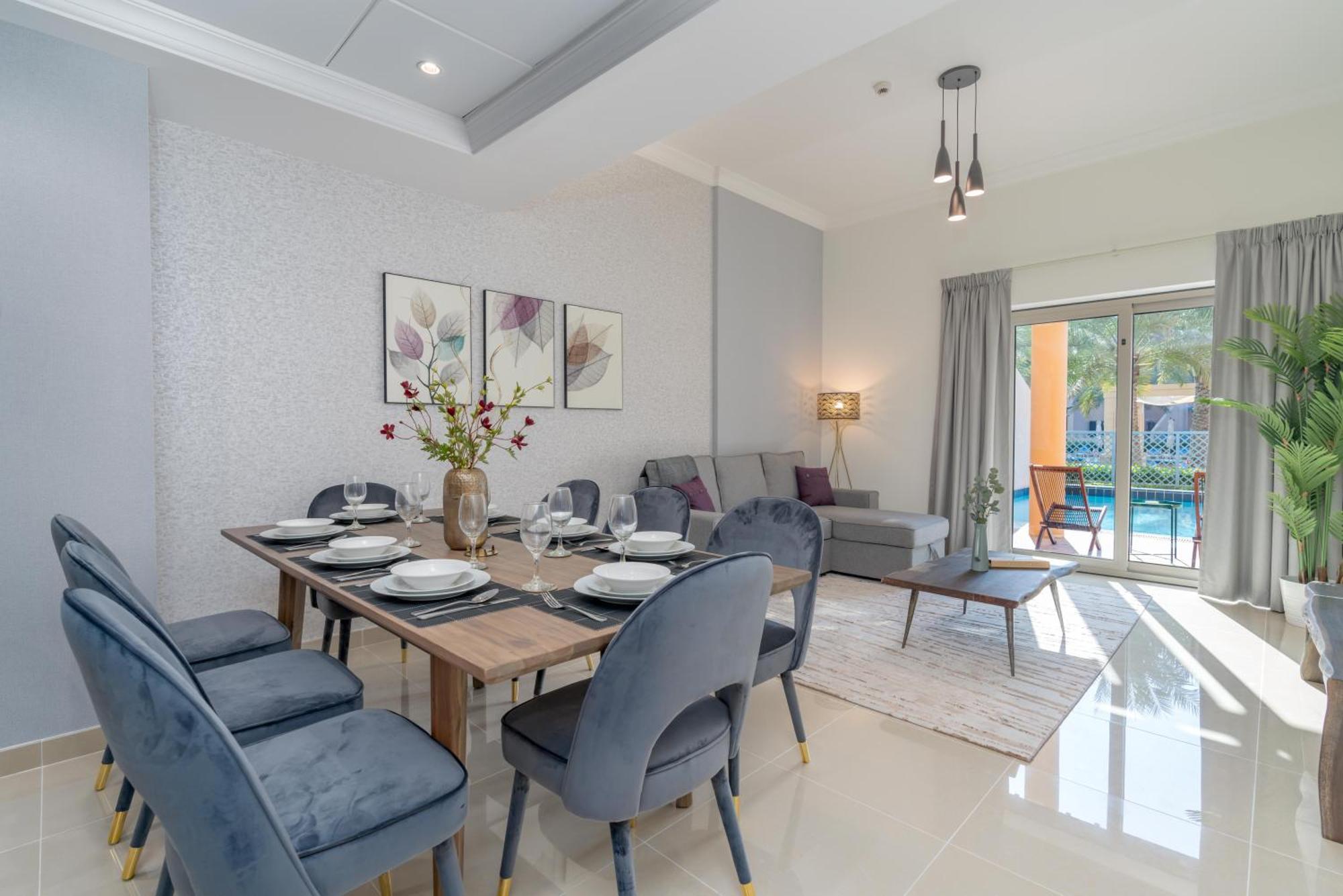 Simply Comfort In Sarai Palm Jumeirah Dubai Exteriör bild