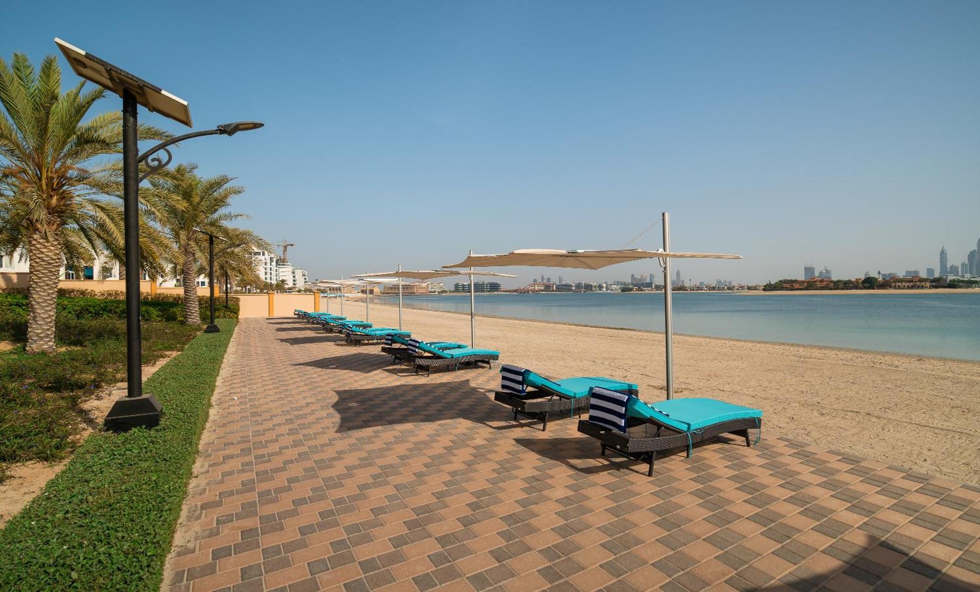 Simply Comfort In Sarai Palm Jumeirah Dubai Exteriör bild